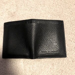 Tiger of Sweden leather wallet with coin holder.
